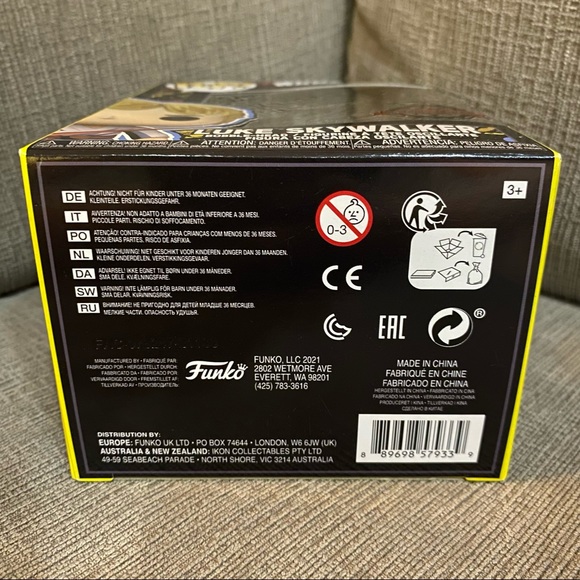 star wars retro series luke skywalker bobble-head funko pop! #453 BNIB - Picture 6 of 6